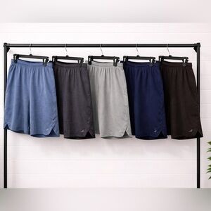 🔥♥️👉BCG Men’s Athletic Shorts (5 Pair) XL-Gym/Workout/Running/Crossfit Shorts